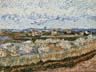 Reproductions and Copies of masterpieces oil on canvas Vincent Van Gogh revisited by Ida Parigi’s paintings: La Crau with Peach Trees in Blossom